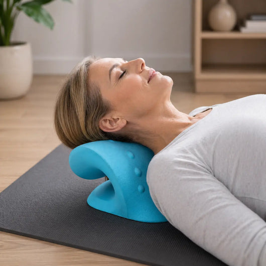 Posture Master Neck Stretcher pillow for gentle neck support